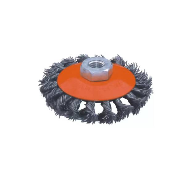 WEBER TOOLS Platte staalborstel getordeerd Ø 125 mm