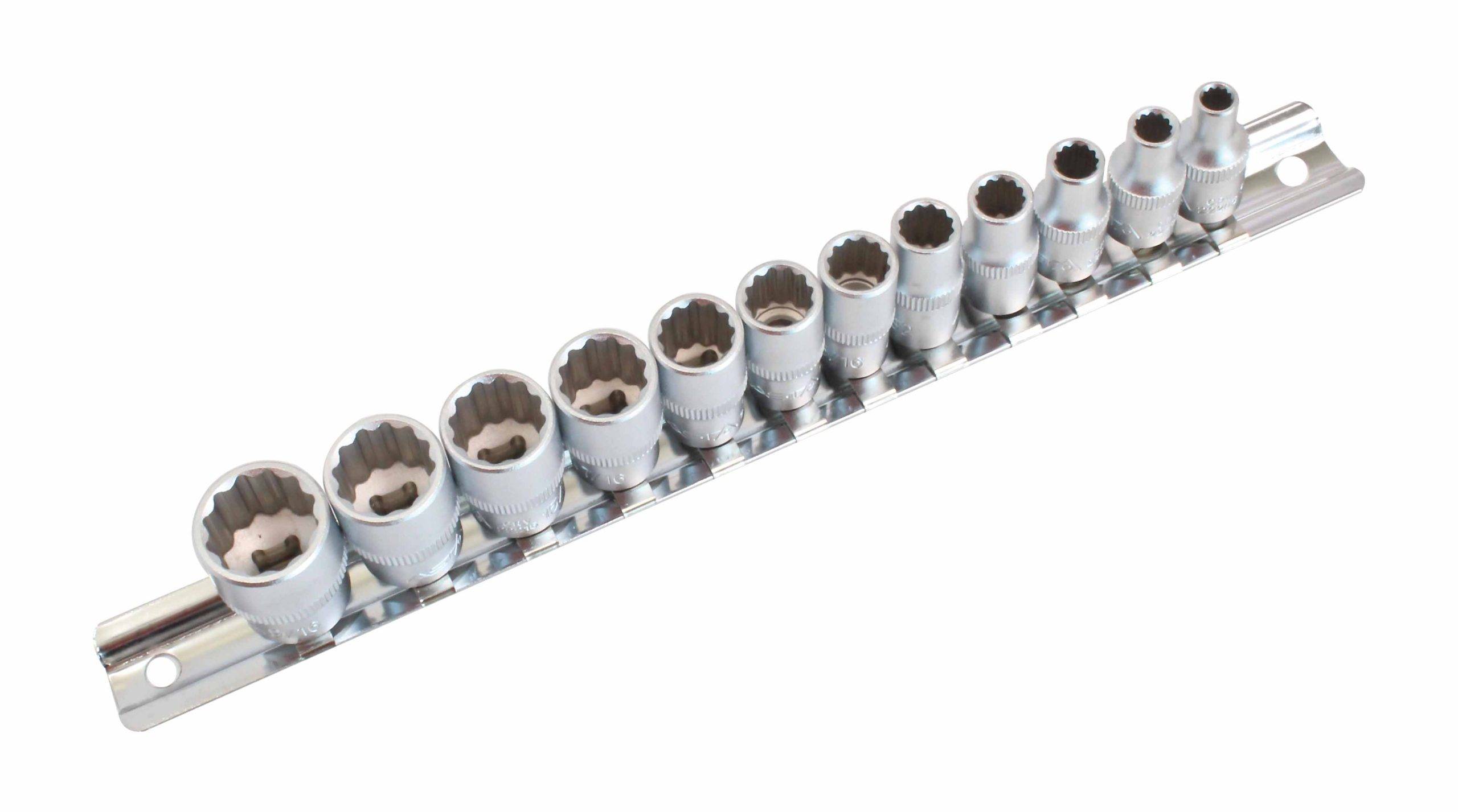 ASTA 1/4" Doppen set SAE veeltand | 12-kant-0