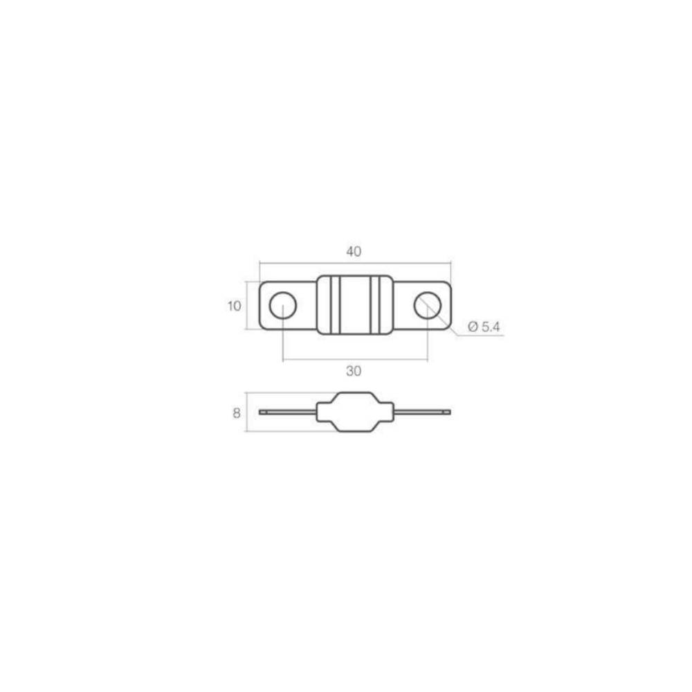 LB TOOLS Zekering MIDI 200A geschikt voor 12v, 24v en 32v (2 stk)-1