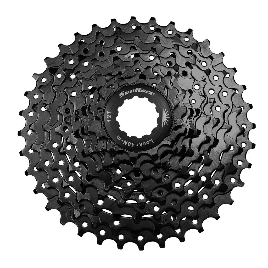 Cassette 9 speed Sunrace CSM98 11-36T - zwart-0
