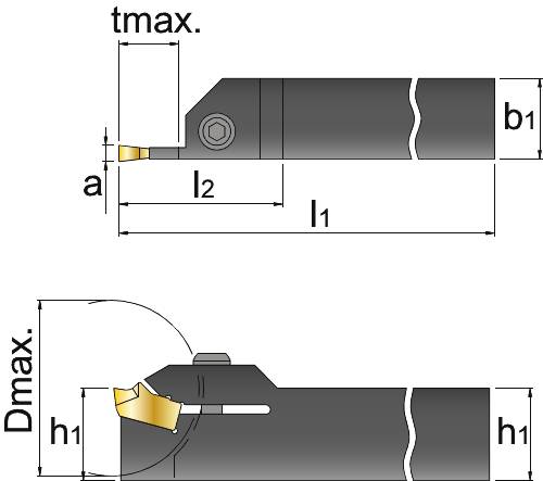 Phantom steekplaathouder‚ EX/RX‚ uitwendig R2020-3-1
