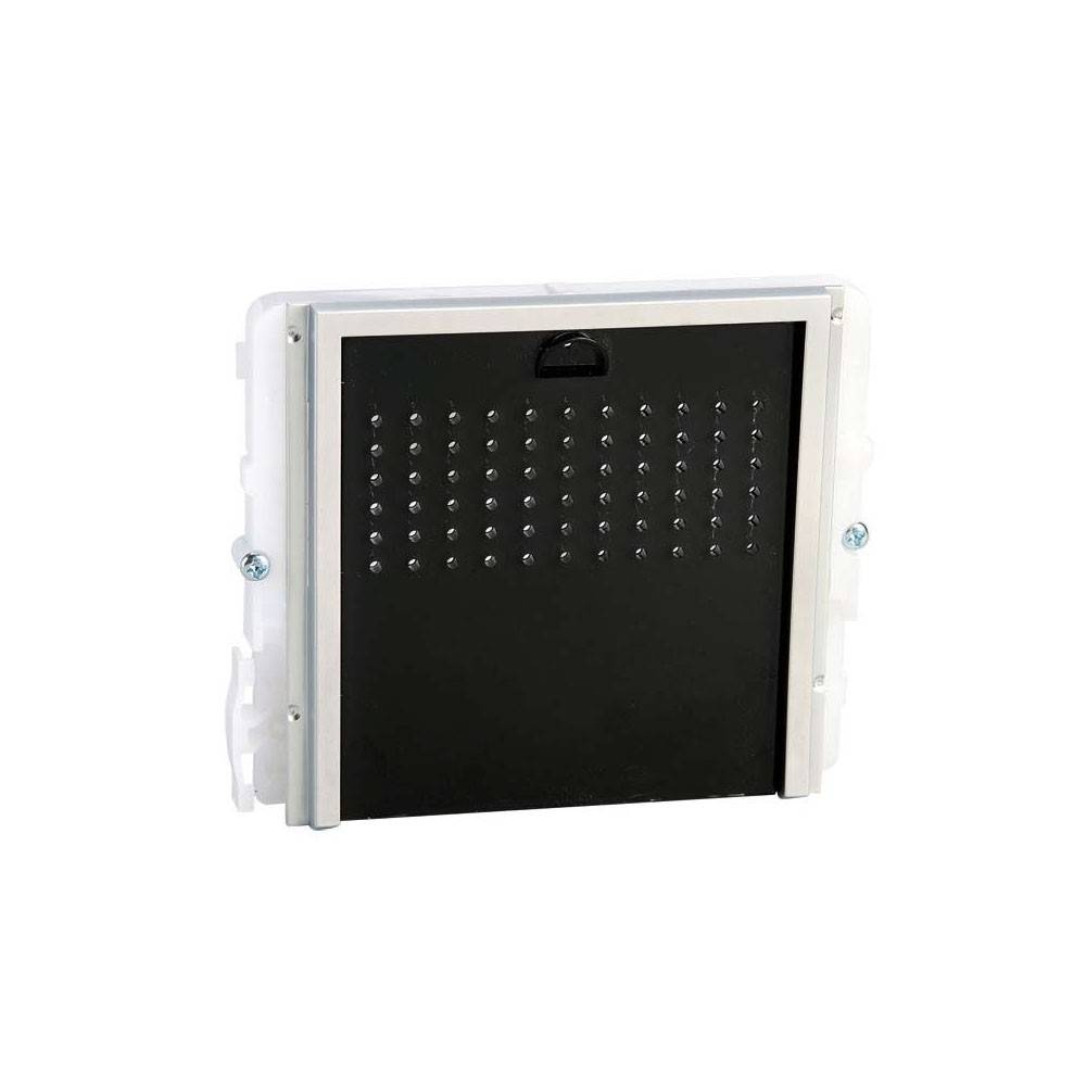 iKall audio frontplaat zonder drukkers zwart 1 stuk-0