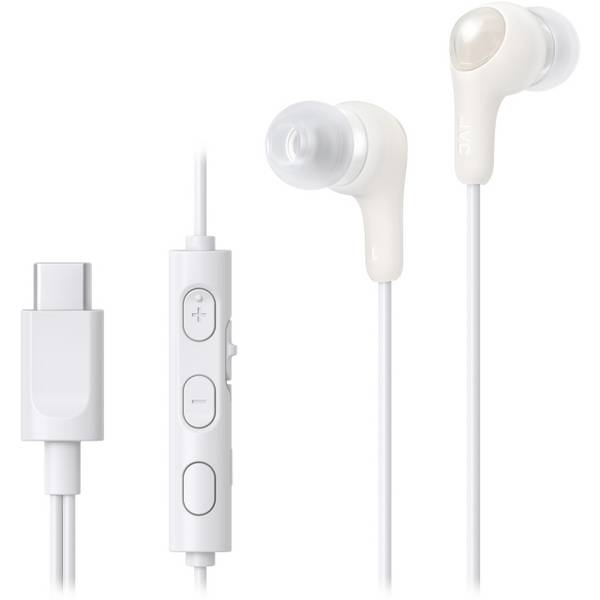 JVC HA-FR9UC Headset Bedraad In-ear Oproepen/muziek USB Type-C Wit