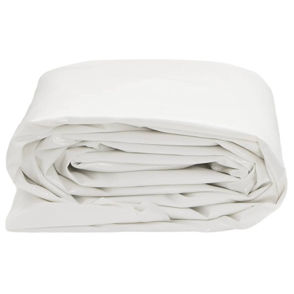 Vidaxl dekzeil 650 g m² 1x2,5 m wit 87210124024308721012402430-2