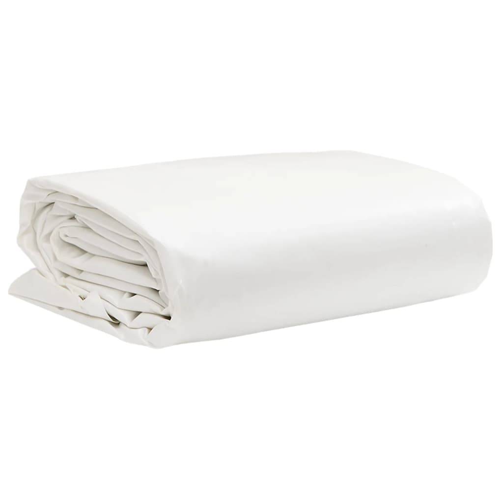 vidaXL - Dekzeil - 650 - g/m² - 3x5 - m - wit-0