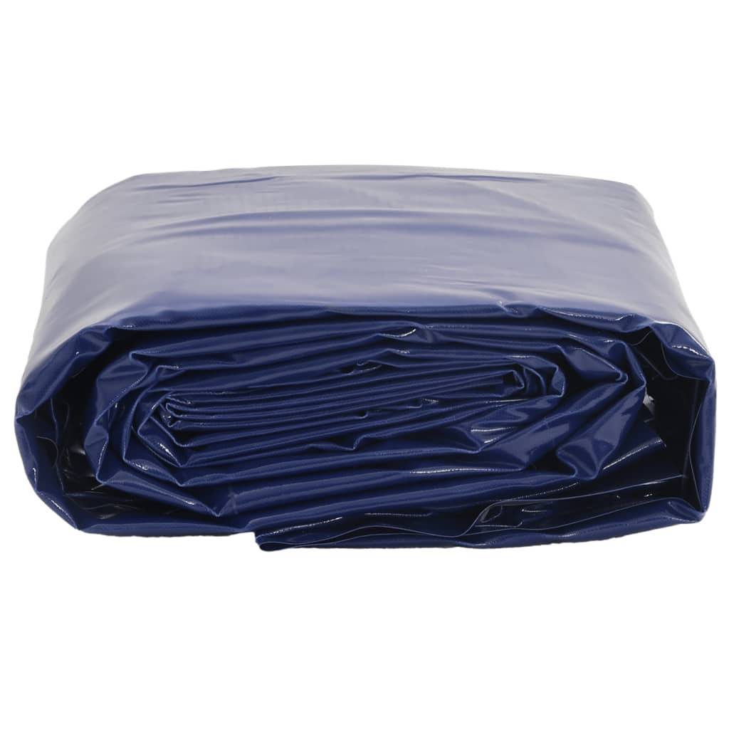 vidaXL - Dekzeil - 650 - g/m² - 3x5 - m - blauw-1