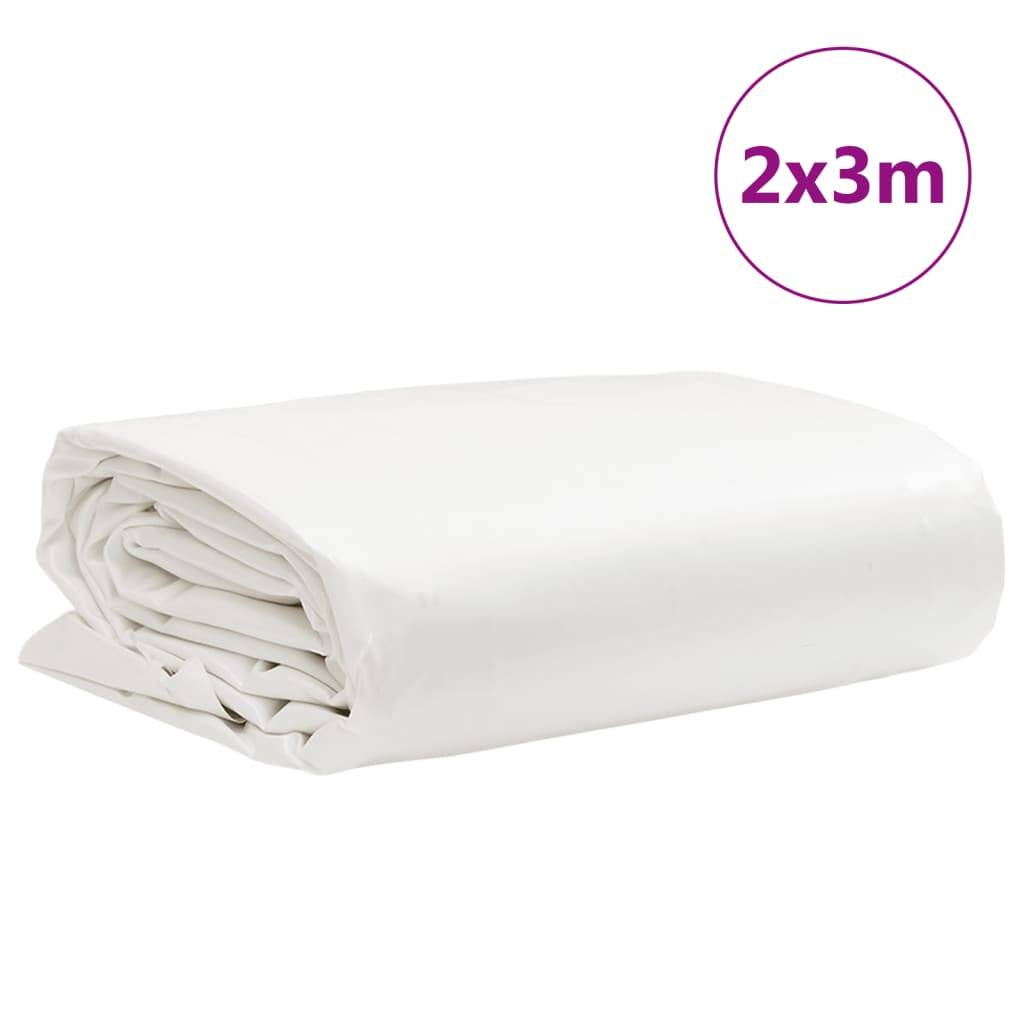 Vidaxl dekzeil 650 g m² 2x3 m wit 87210124022638721012402263-3