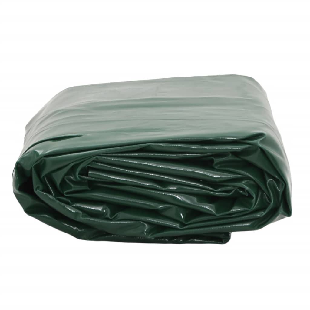 vidaXL - Dekzeil - 650 - g/m² - 1x2,5 - m - groen-1