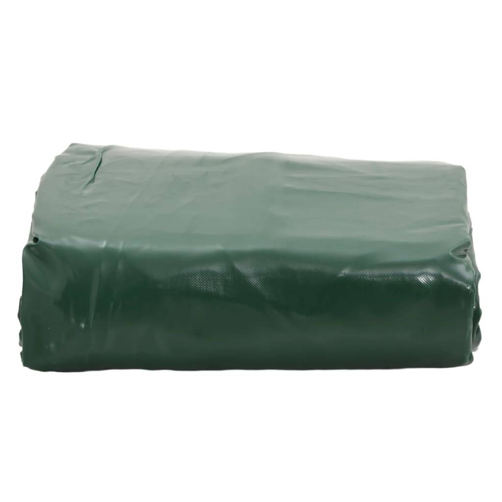 vidaXL - Dekzeil - 650 - g/m² - 1,5x2 - m - groen-1