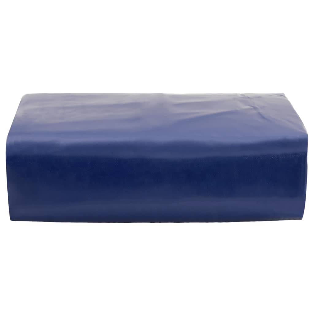 vidaXL - Dekzeil - 650 - g/m² - 3x5 - m - blauw-2