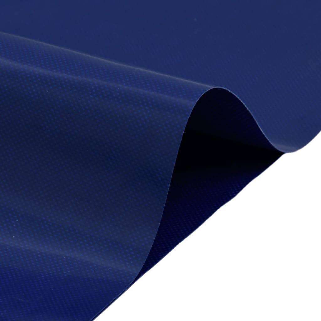 vidaXL - Dekzeil - 650 - g/m² - 1,5x6 - m - blauw-1