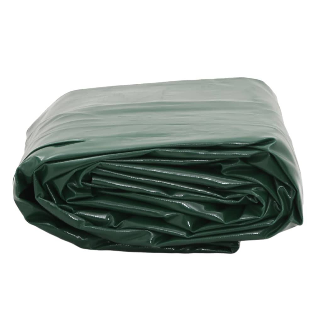 vidaXL - Dekzeil - 650 - g/m² - 1,5x2,5 - m - groen-1