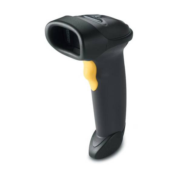 Zebra LS2208 scanner, meerdere interfaces, (alle scanners), zwart