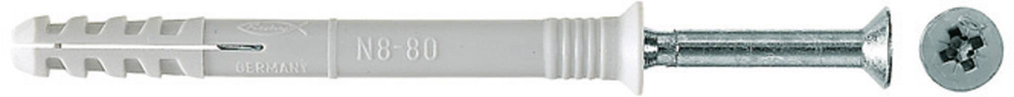 Fischer 048789 N 6 x 60/30 S Spijkerplug 60 mm 6 mm 100 stuk(s)