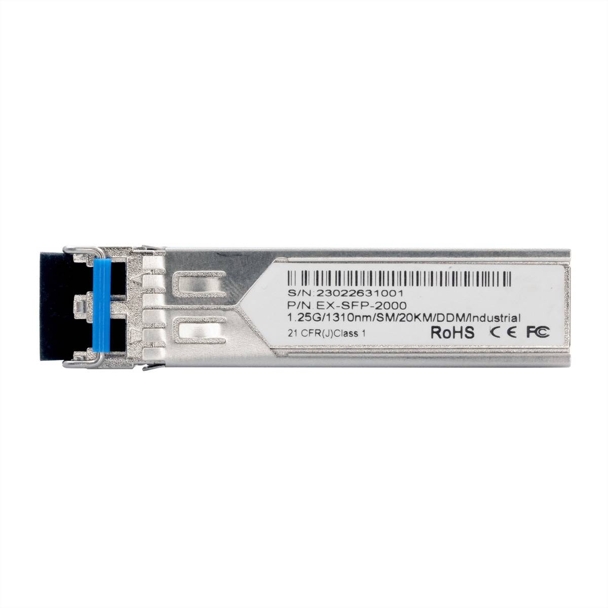 EXSYS EX-SFP-2000 SFP-Transceiver LC Duplex Singlemode 20km -40°C tot 85°C – Foto 2 van 2