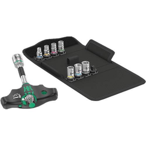 Wera Kraftform Kompakt 400 RA Set 2, 9‑delige Dopsleutel-3