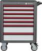 TOOLCRAFT 96029C702 Werkplaatswagen Kleur (specifiek): Grijs, Antraciet, Rood