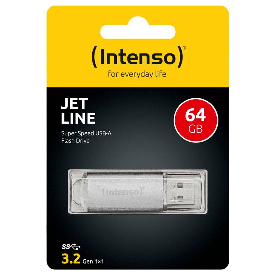 Intenso Jet Line aluminium 64GB USB-stick 3.2 Gen 1x1-1