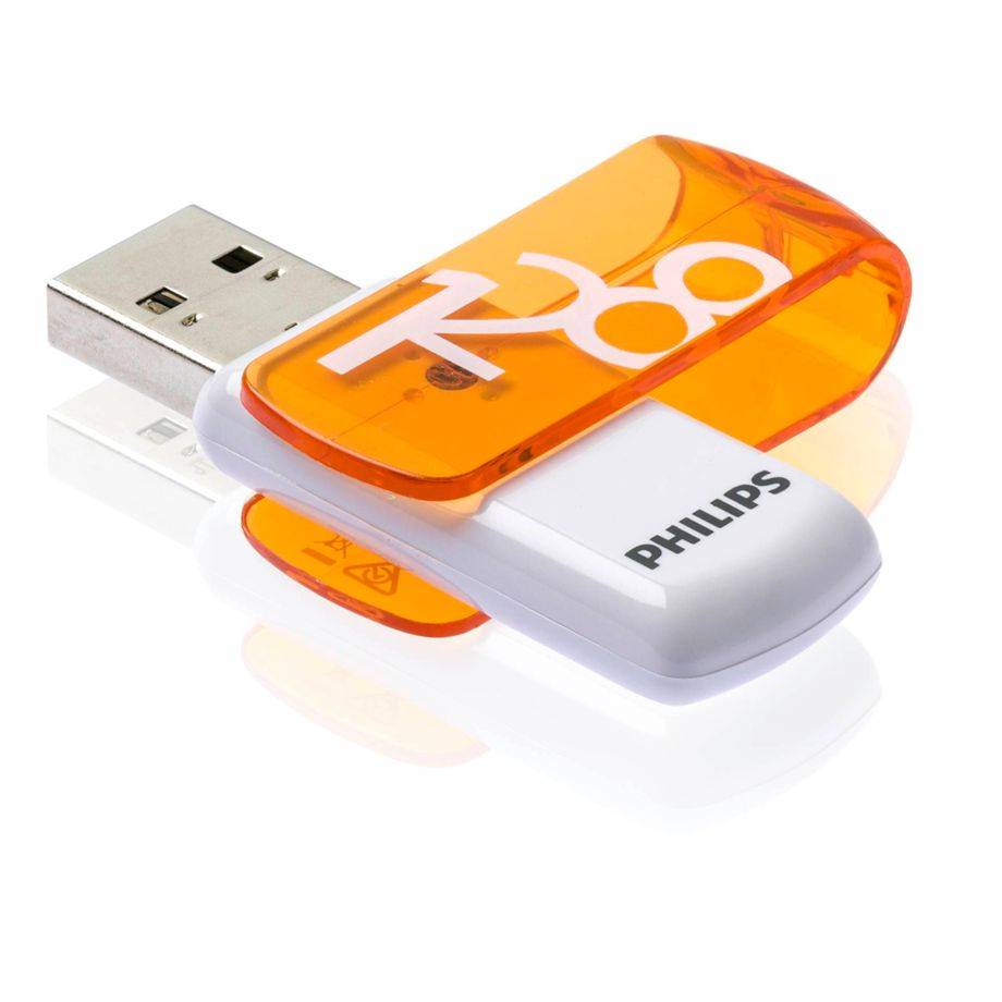 Philips USB 2.0 -128GB Vivid Edition Sunrise Oranje-1