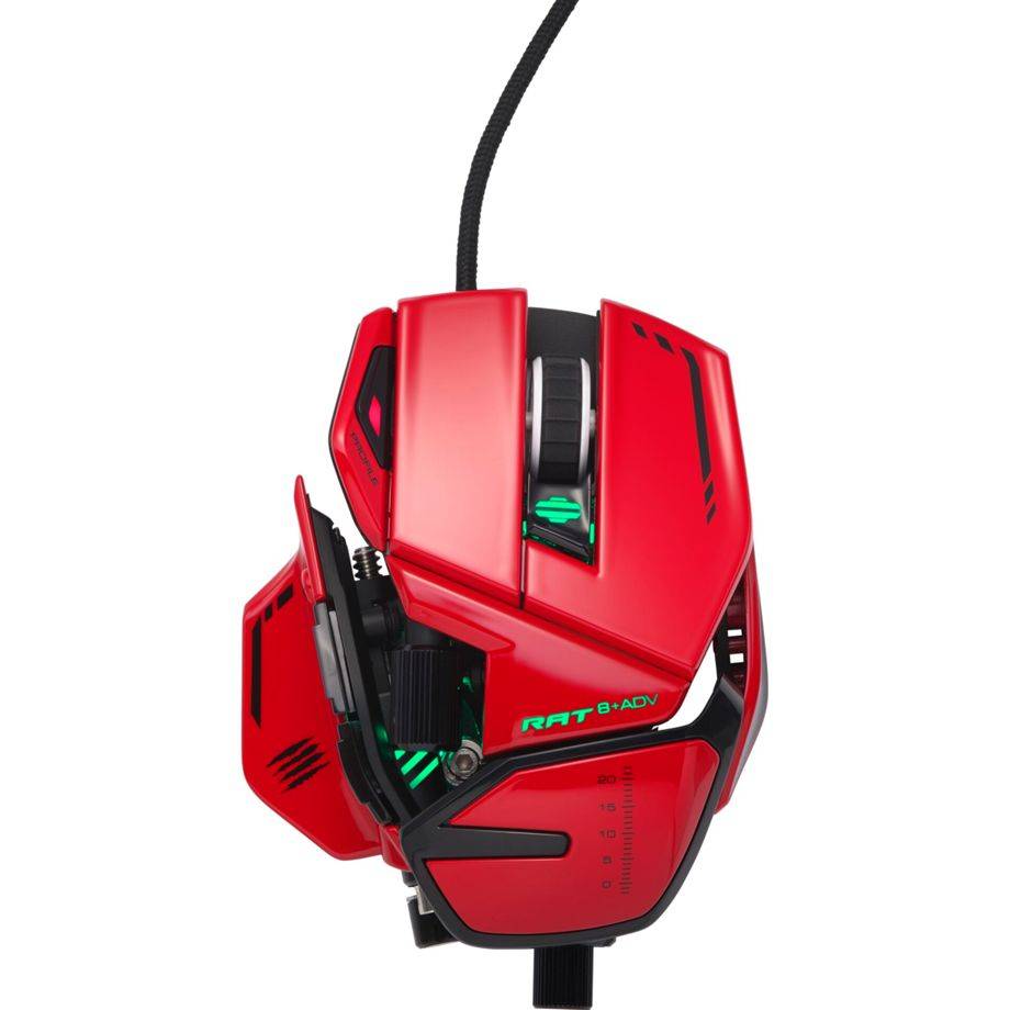 MadCatz RAT 8+ ADV Rode optische gamingmuis-0