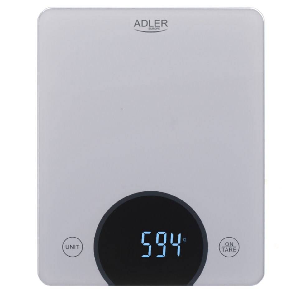 Keukenweegschaal Adler AD 3173s - tot 10 kg LED-0