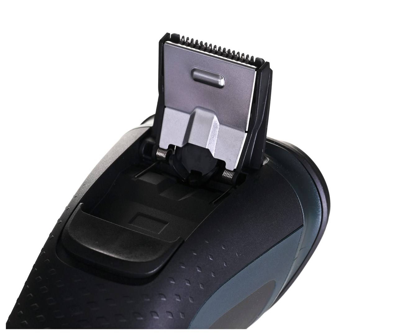 Philips X3052/00 herenscheerapparaat met roterende trimmer, zwart en groen.-6