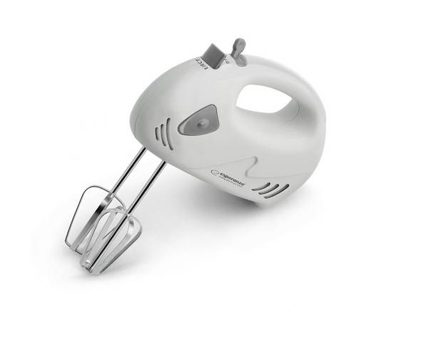 Esperanza EKM007WE handmixer, grijs, wit, 150 W