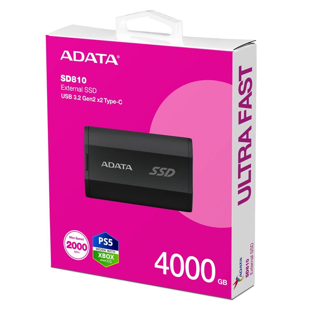 ADATA Externe SSD SD810 4TB IP68 2000/2000 Black-2
