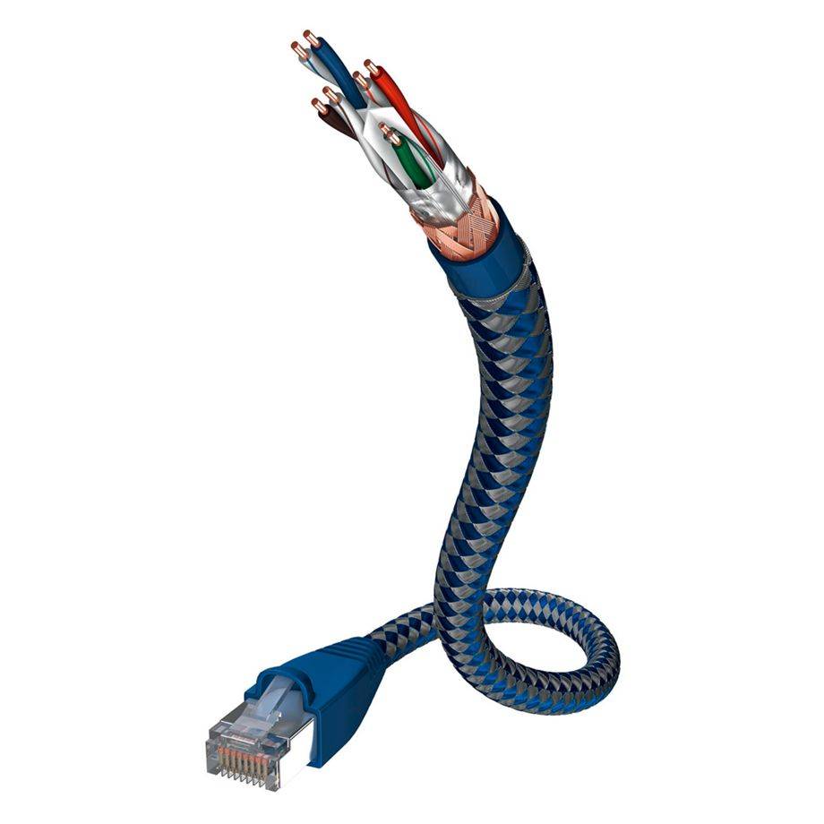 in-akustik Premium CAT6 patchkabel RJ45 1M-0