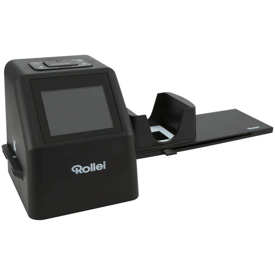 Rollei DF-S 310 SE Diascanner, Negatiefscanner 14 Mpix Display, Geheugenkaartlezer, Super 8 films, Pocket negatieven, T-2