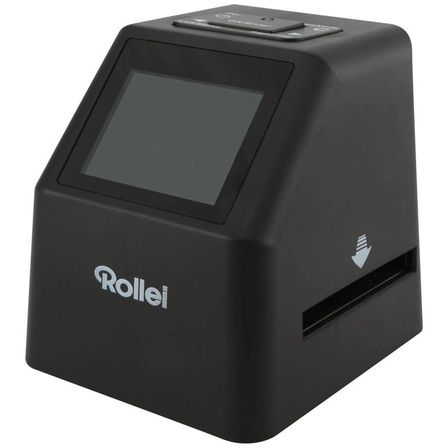 Rollei DF-S 310 SE Diascanner, Negatiefscanner 14 Mpix Display, Geheugenkaartlezer, Super 8 films, Pocket negatieven, T-3
