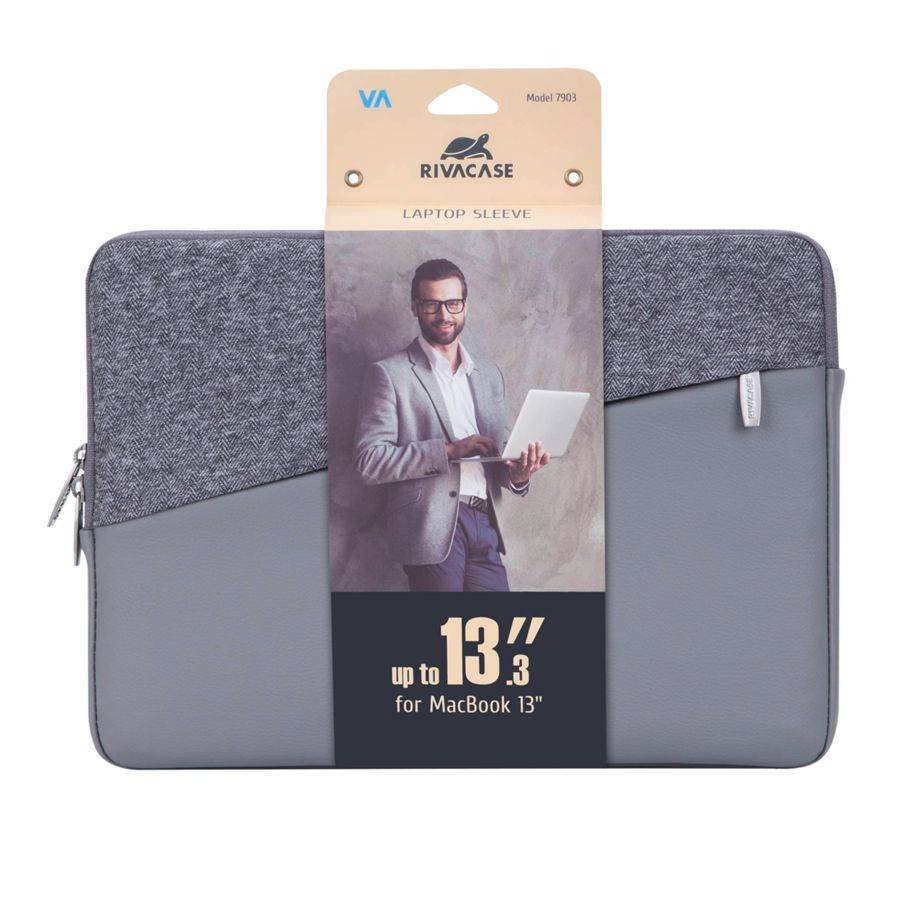 RivaCase 7903 - Laptophoes MacBook Pro en Air- 13.3 inch - Grijs-2