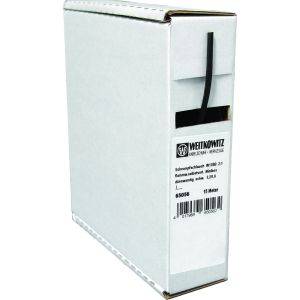 Intercable Krimpkous zonder lijm type W135B Krimpverhouding 2:1 zwart 19,1/9,6mm Box 5mtr-0