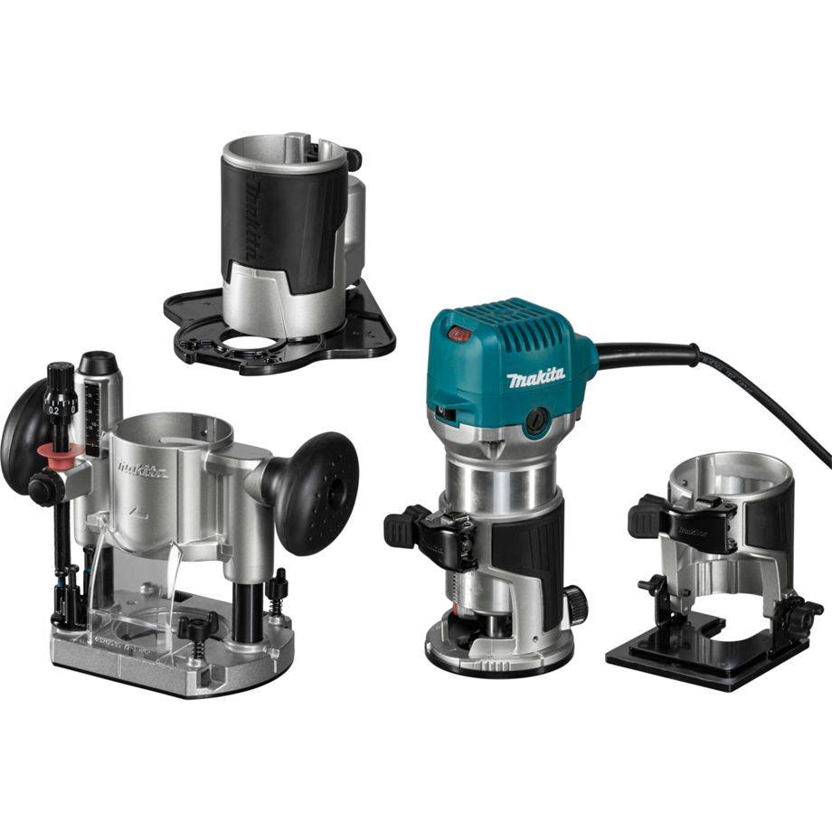 (Boven) Kantenfreesmach. Makita Rt0702cx3j-0