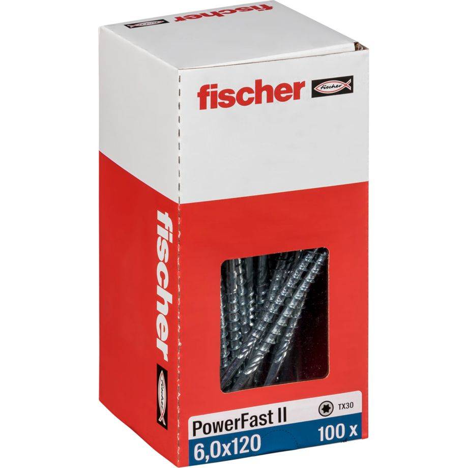 Fischer PowerFast II 6,0x120 SK TX TG blvz 100-2