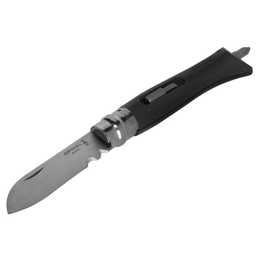 Opinel zakmes nr. 09 incl. bitset grijs-0