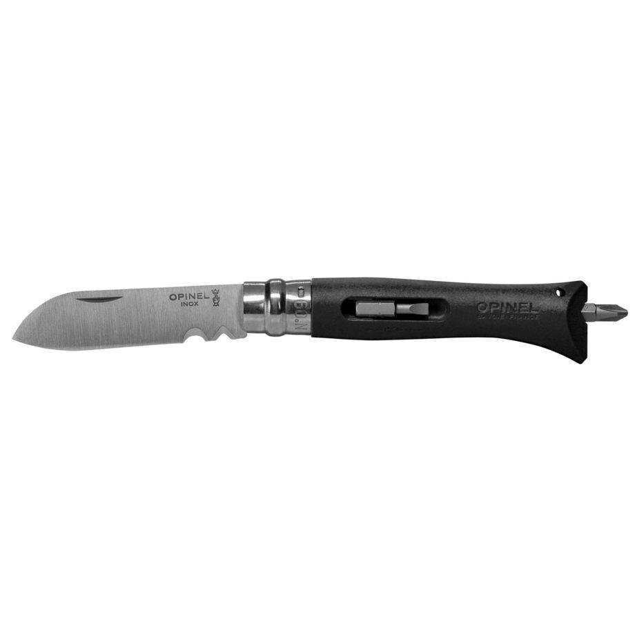 Opinel zakmes nr. 09 incl. bitset grijs-1