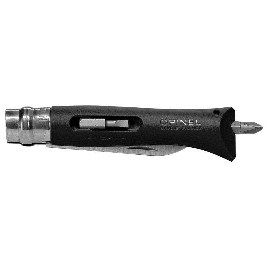 Opinel zakmes nr. 09 incl. bitset grijs-2