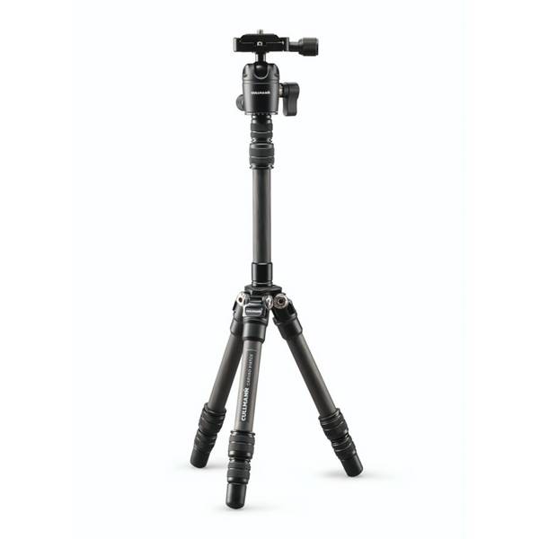 Cullmann Carvao 816TCS | Carbon camerastatief met balhoofd | Compact model | Kleur: zwart