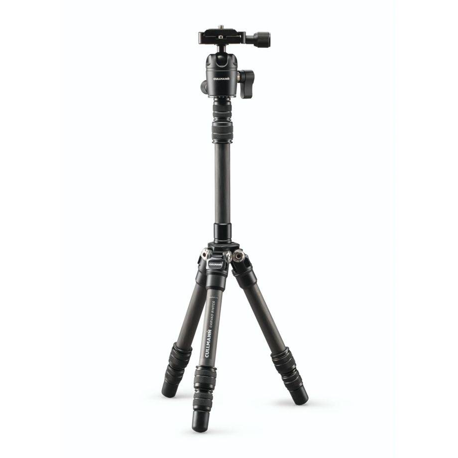 Cullmann Carvao 816TCS | Carbon camerastatief met balhoofd | Compact model | Kleur: zwart-0