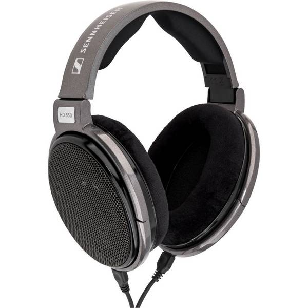 Sennheiser HD 650 Hoofdtelefoons Hoofdband Zwart, Grijs