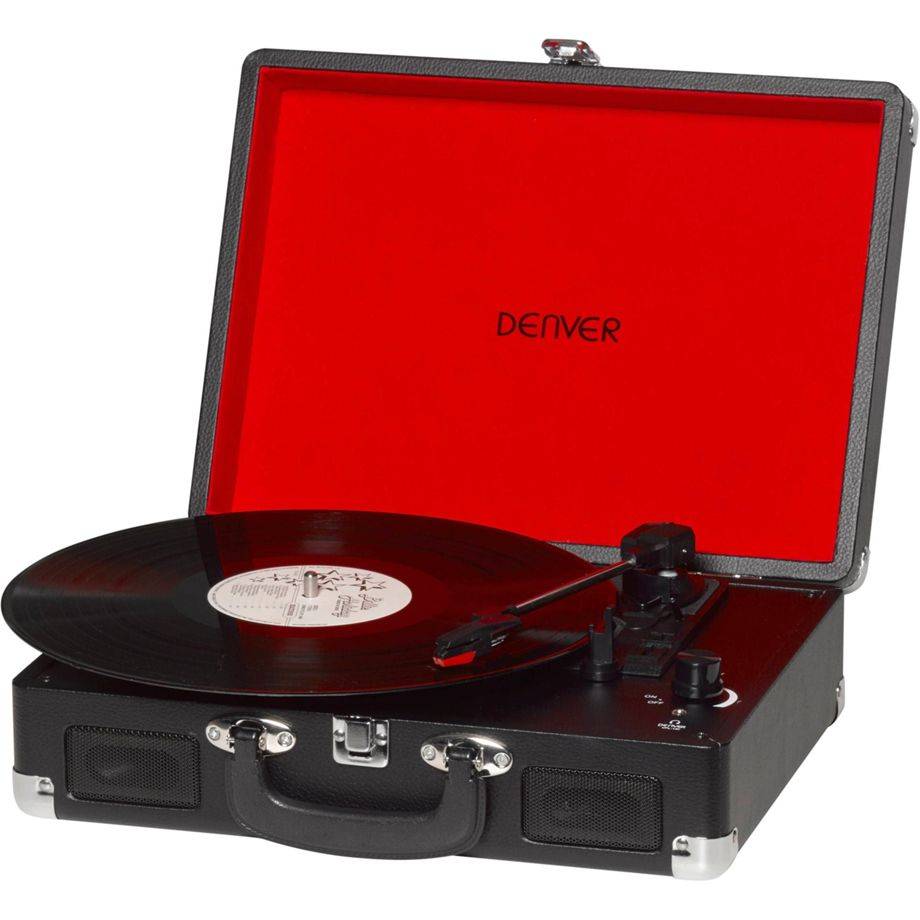 Denver VPL-120 USB-platenspeler Zwart-0