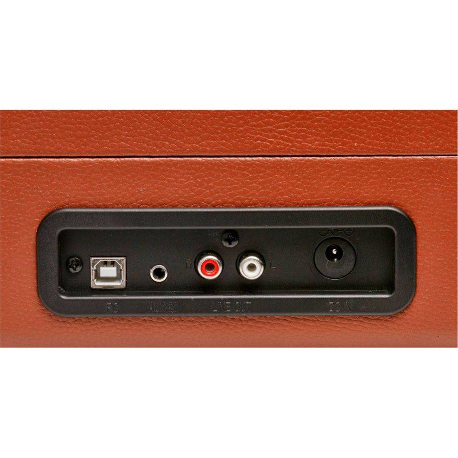 Denver VPL-120 USB-platenspeler Bruin-2