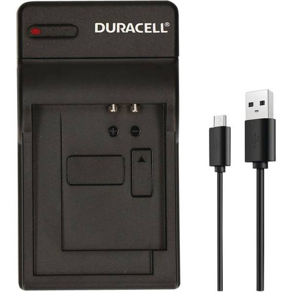 Duracell oplader met USB-kabel voor DR9964/Olympus BLS-5