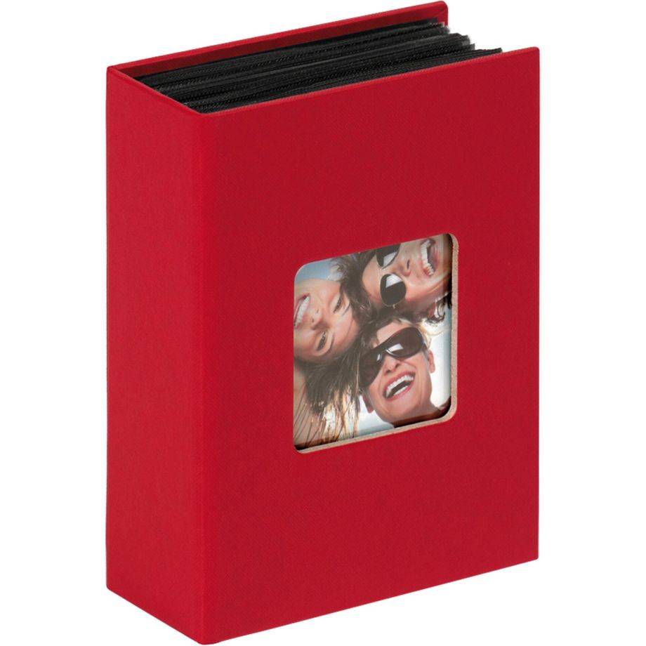 Walther Fun rood 10x15 mini-album met 100 foto's MA357R-0
