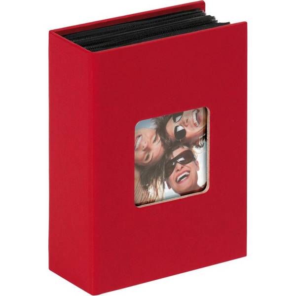 Walther Fun rood 10x15 mini-album met 100 foto's MA357R