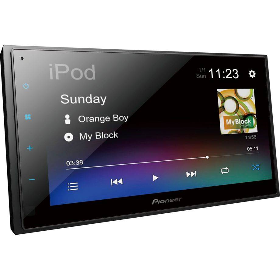 Pioneer DMH-A340DAB Autoradio dubbel DIN Aansluiting voor stuurbediening, Aansluiting voor achteruitrijcamera, Bluetooth-2