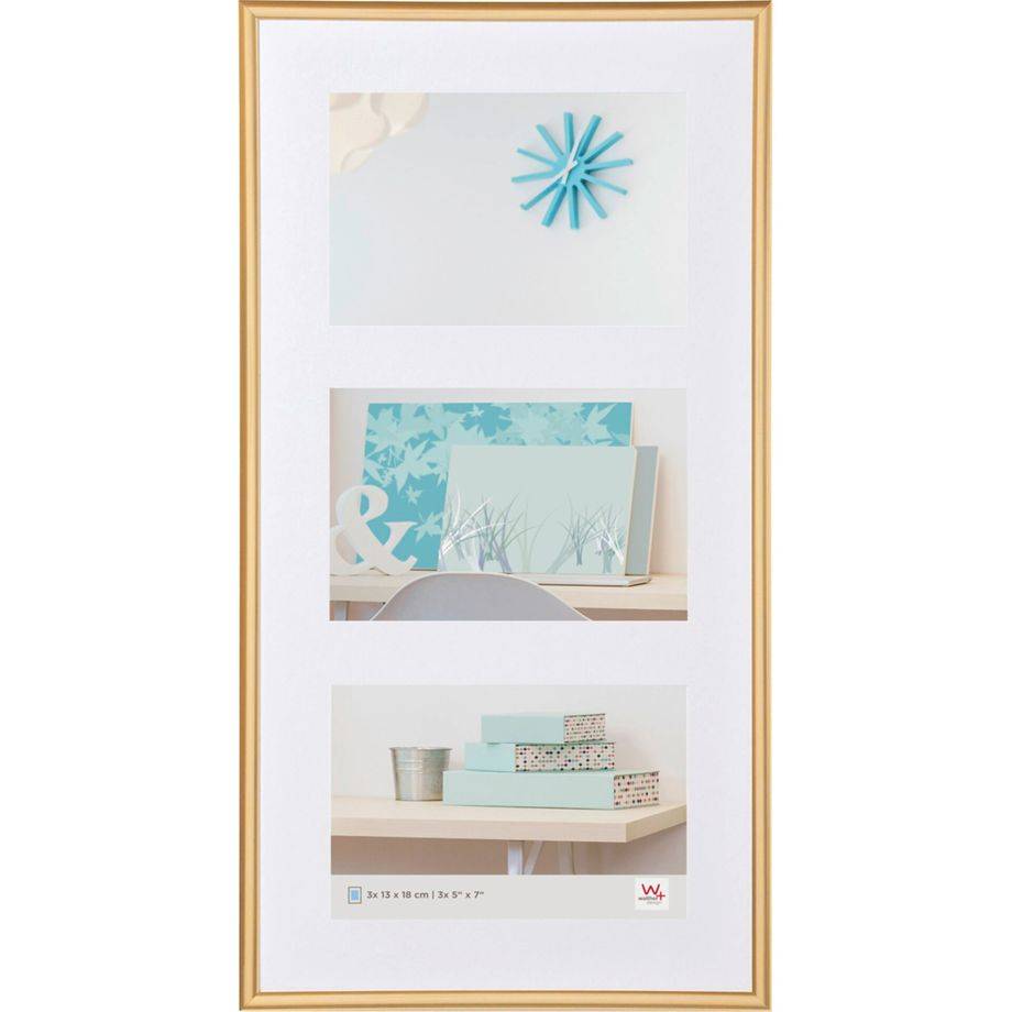 Walther New Lifestyle 3x13x18 Kunststof Galerie goud KV338G-0