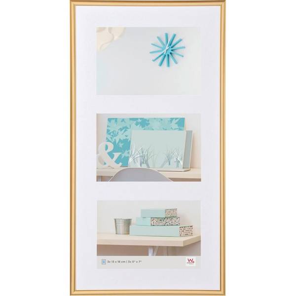 Walther New Lifestyle 3x13x18 Kunststof Galerie goud KV338G
