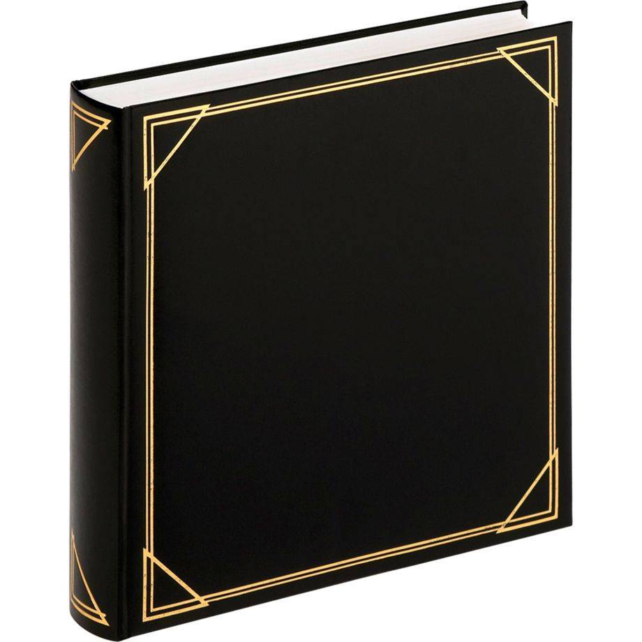 Walther standaard zwart 30x30 100 pag. met fotoalbum MX200B-0